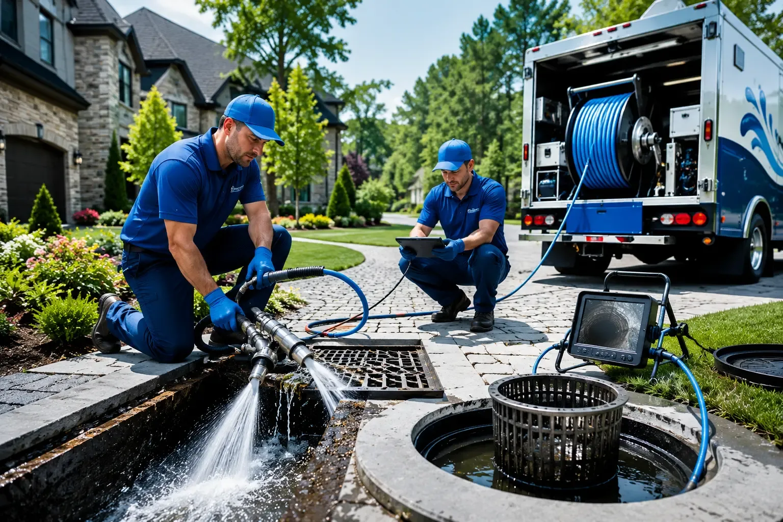 Local outdoor drain cleaning professionals in Neche, ND